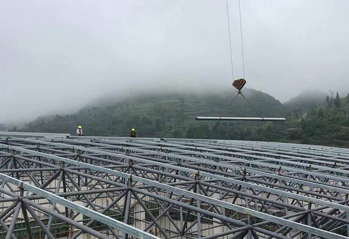 白银网架施工