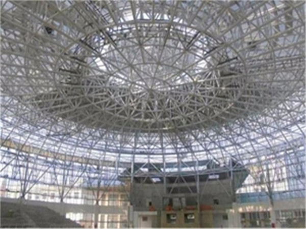 白银仓储物流网架生产厂家案例